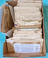 1910 to 1930's letter's from and to Nazi supporter                  stock #799