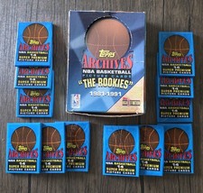 1993 Topps Basketball Archives THE ROOKIES 12 SEALED Pack Partial Box Jordan NBA