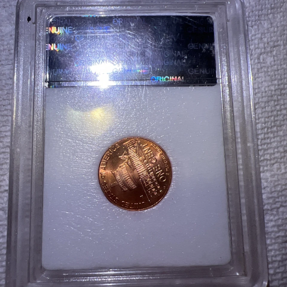 2009-D Lincoln Cent Graded-MS67 Red Commemorative Issue penny  - Image 3 of 4