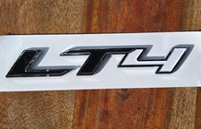 Lt4 Emblem Black White Chrome Outline