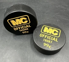 MC Sports VINTAGE PUCK VICEROY MFG. MADE IN CANADA RARE 2