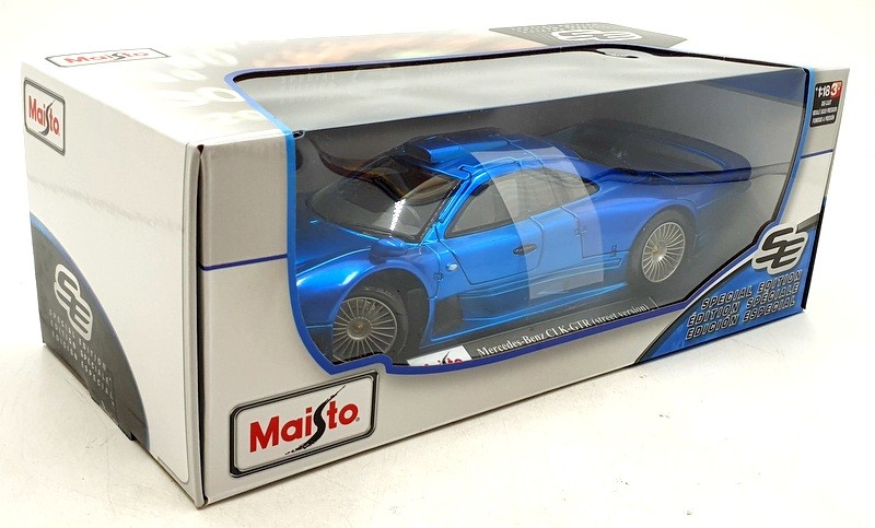 Maisto 1/18 Scale Diecast 46629 - Mercedes-Benz CLK-GTR