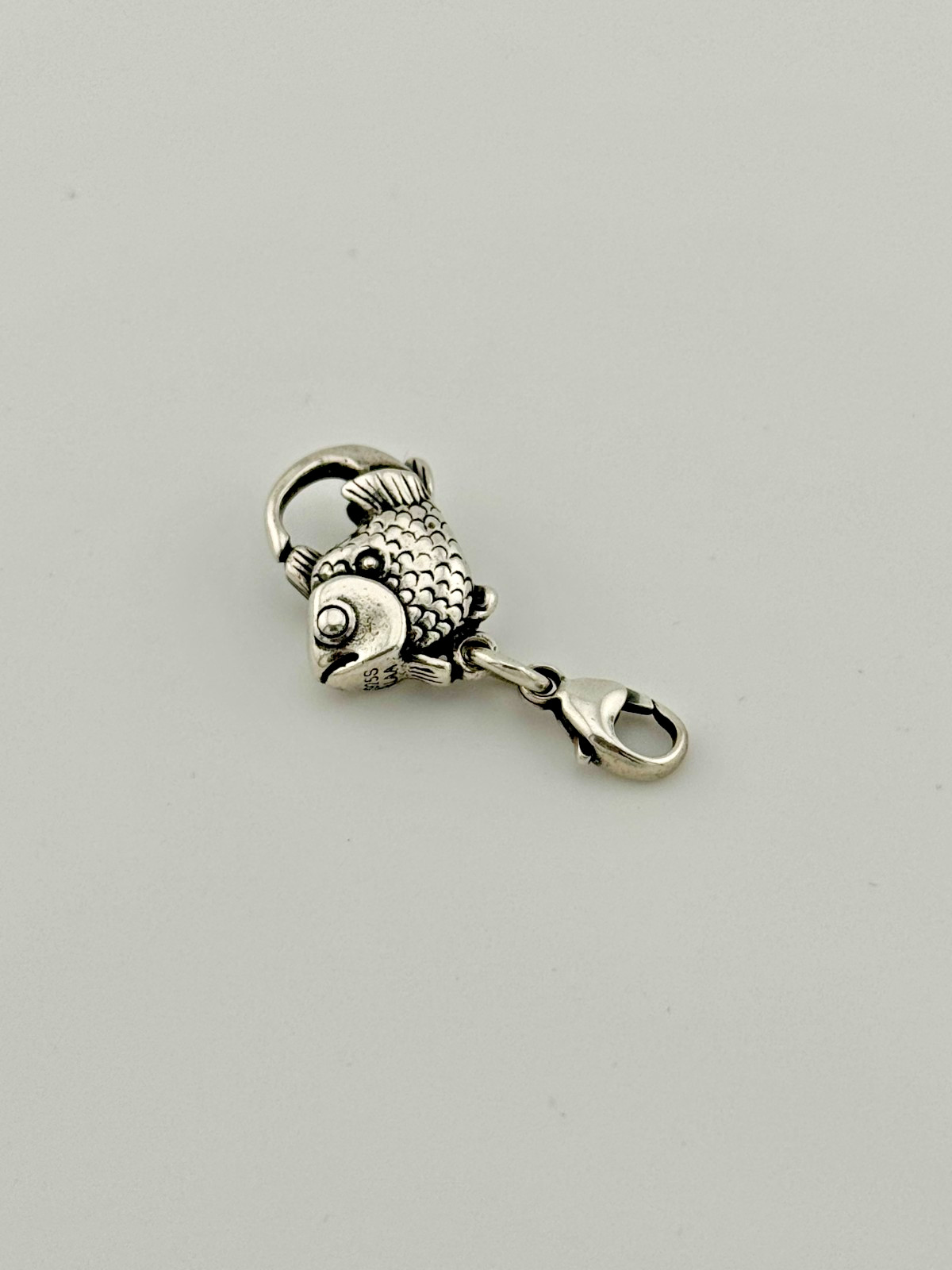 Retired Authentic Trollbeads Big Fish Clasp Lock Sterling .925 TAGLO-00002