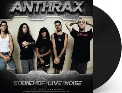 Anthrax   Sound Of Live Noise LP  Album vinyl record 2022 on Cult Legends
