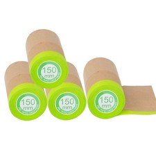 Pre-Taped Masking Paper for Painting - 6 inch x 50 feet Tape and Drape Painte...