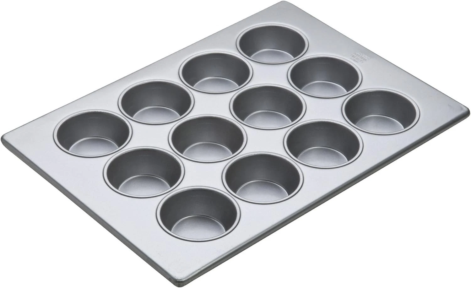 Commercial Bakeware Large Muffin Pan, 12-Cup 12-Cup,