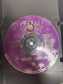 Ultimate Mortal Kombat 3 Sega Saturn, 1996 COMPLETE CIB w/ Reg Card, Case Broke