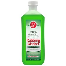 50 Wintergreen Isopropyl Rubbing Alcohol First Aid Antiseptic 12oz