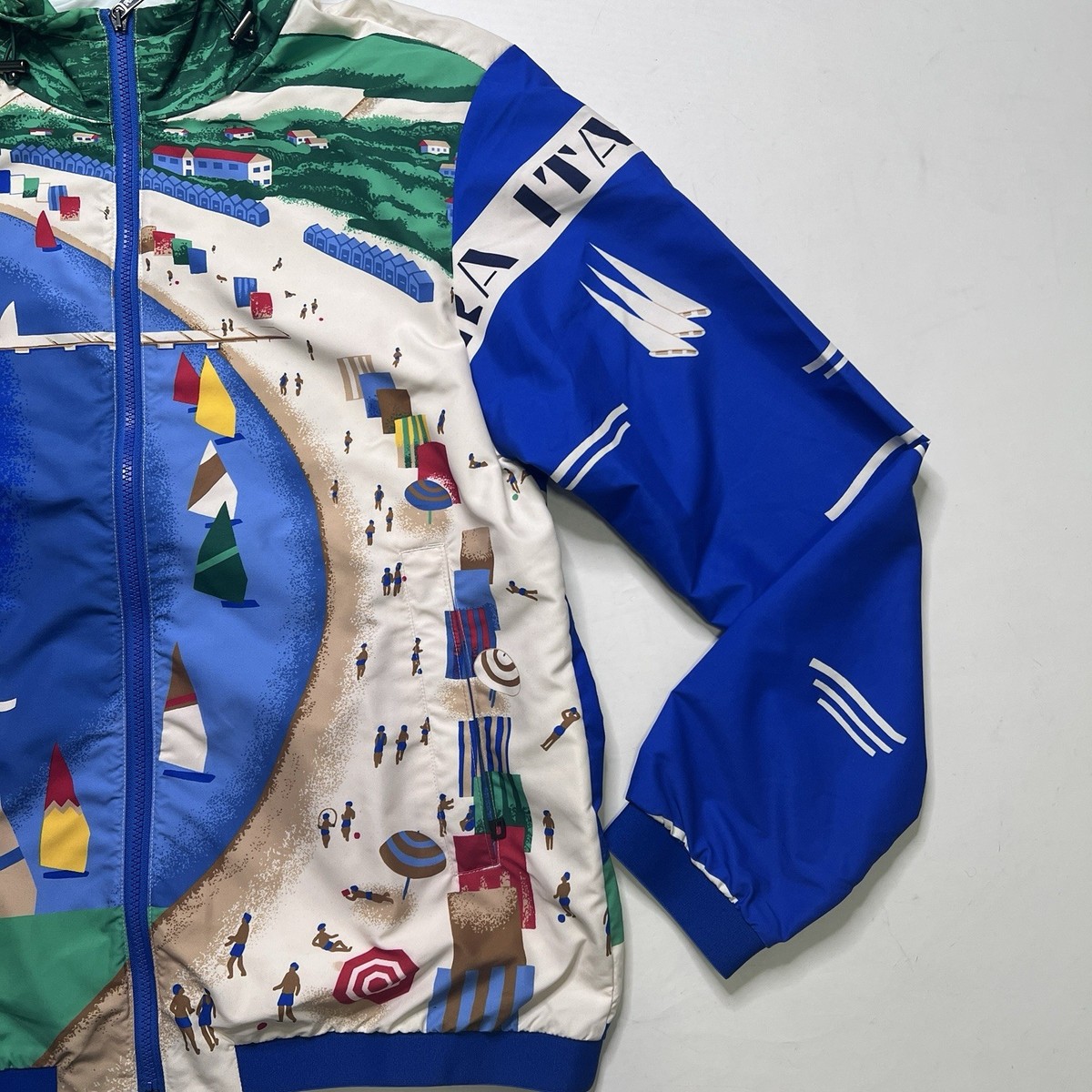 Polo Ralph Lauren 1992 Stadium Riviera Italia Jacket Size Medium