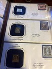 22 karat gold stamps 1992 Olympics — photo 9