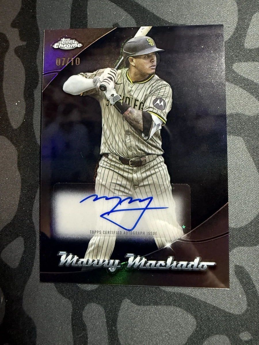 Manny Machado 10 Graded Baseball Sports Trading Cards