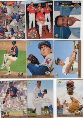 1993 Upper Deck Baseball You Pick 422-627   (12 cards = Free Shipping)