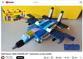 LEGO CLASSIC: Lego Medium Creative Brick Box (10696) 480+ pieces Minifigures