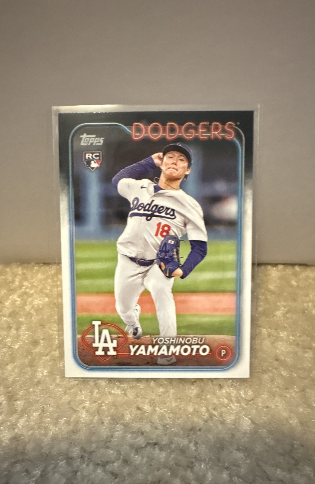2024 Topps Series 2 - Yoshinobu Yamamoto #553 (RC)