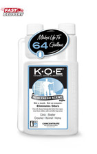 Odorcide K.O.E Kennel Odor Eliminator Concentrate for Cages, Runs More for