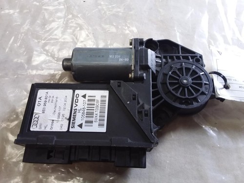 AUDI A4 LEFT REAR WND REG/MOTOR B6-B7, DOOR MOTOR ONLY, SEDAN/WAGON, 07/01-03/08