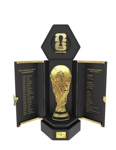 FIFA World Cup Soccer Trophy Limited edition 510/2026 24k gold