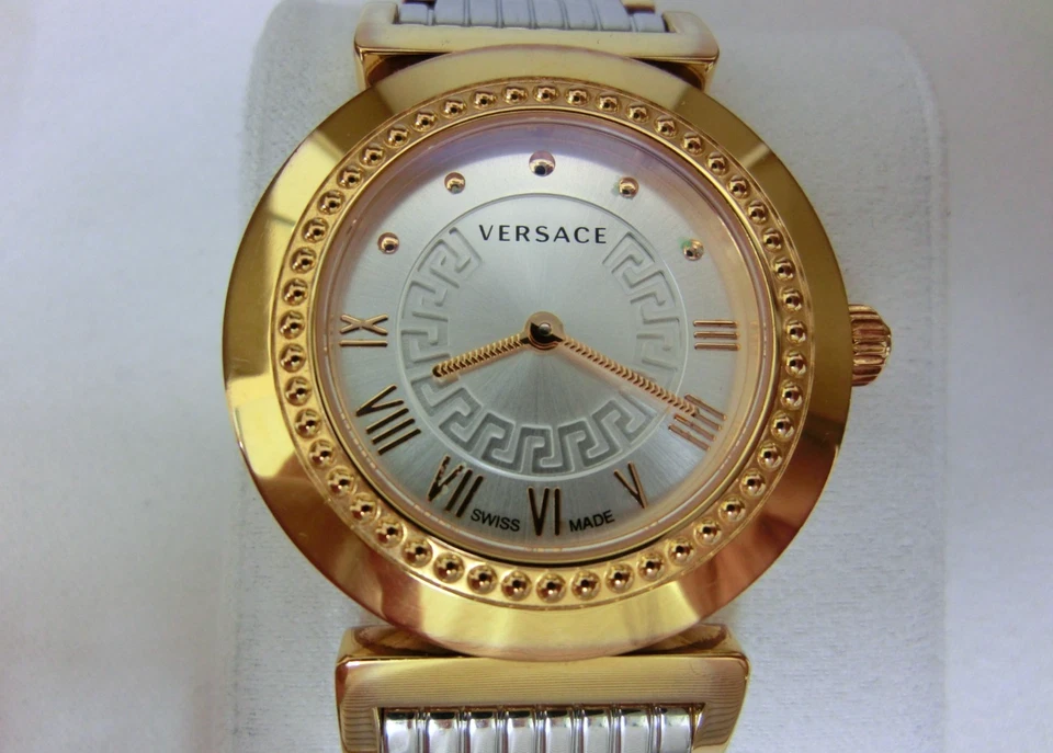Reloj Versace P5Q VANITY Cuarzo Damas "Exellent++++" Hecho en Suiza de Japón /10 Foto 4 de 4