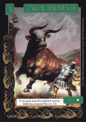 Cyral Harbeast - FAD Base Set - Fantasy Adventures CCG