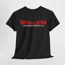 Whelen Engineering Logo T-Shirt Emergency Vehicle Workwear Tee Unisex Tee S-5XL