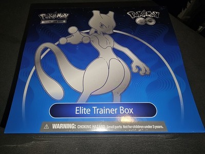 Pokémon GO Elite Trainer Box Mewtu versiegelt Englisch 2022 TCG 290-85050