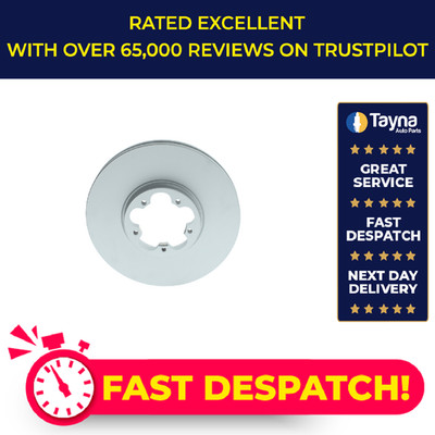 2x Brake Discs Pair Vented fits FORD TRANSIT V363 2.0D Front 2016 on 308mm Set