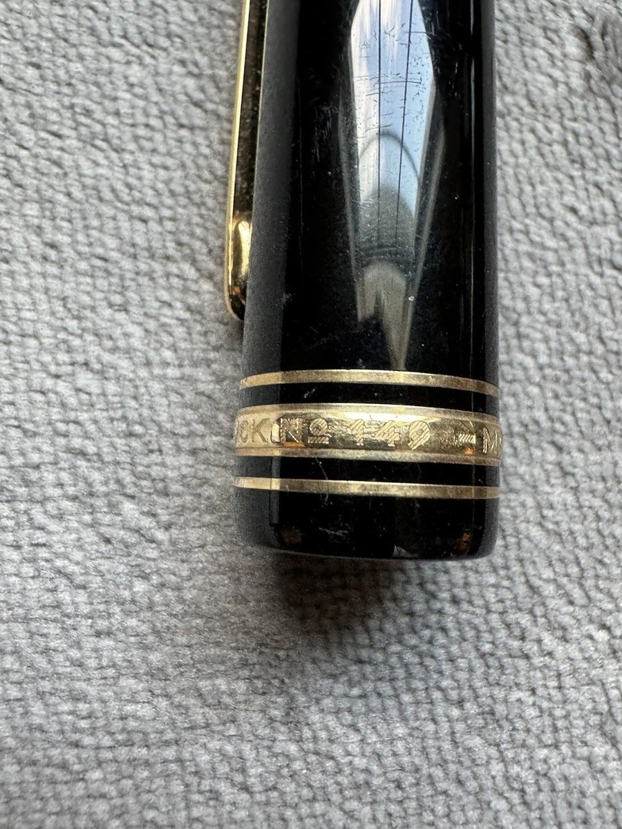 MONTBLANC 18K Gold 750 MEISTERSTUCK 149 Piston Fountain Pen 4810