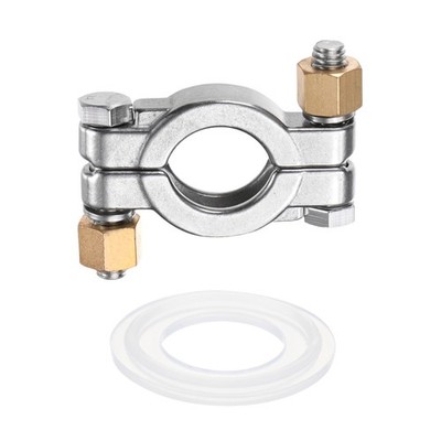 Edelstahl Schlauchschelle 1-1/4\'' mit Silikondichtung
