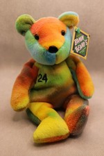 NWT Seatte Mariners Ken Griffey Jr 24 MLB Bamm Beanos Beanie Baby Plush Bear