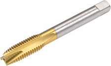 Spiral Point Plug Threading Tap M10 X 1.5 Thread, Ground Threads H2 3 Flutes, Hi
