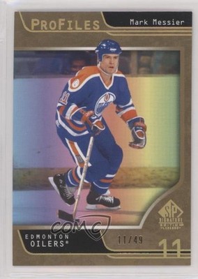 2020 SP Signature Edition Legends Profiles Gold 11/49 Mark Messier #P-1 HOF 7ie