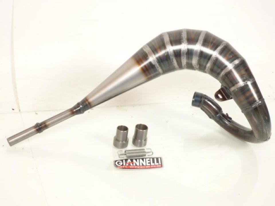 Pot GIANNELLI Aprilia 50 MX corps acier et silencieux aluminium sport
