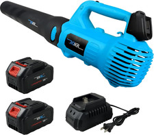 Big Leaf Blower Cordless Hand Electric Leaf Blower/Leaf Vacuum,20V 5 Speed Sweep