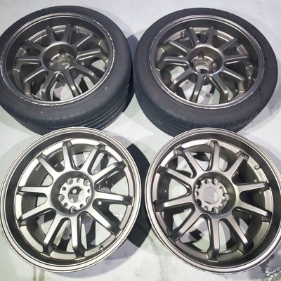 ５次元　INPERIO SPORTS 18 114.3 9j 25 4本 JDM 5D INPERIO SPORTS 18 114.3 9j 25 4Book No Tires | eBay