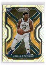 2020-21 Panini Silver Prizm - Udoka Azubuike Rookie Card #267 Jazz . rookie card picture