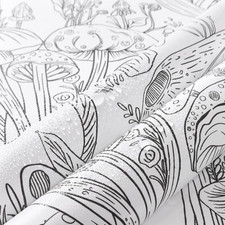 17In 393.7 in Peel and Stick Wallpaper for Bedroom Funny Wall Paper Removable