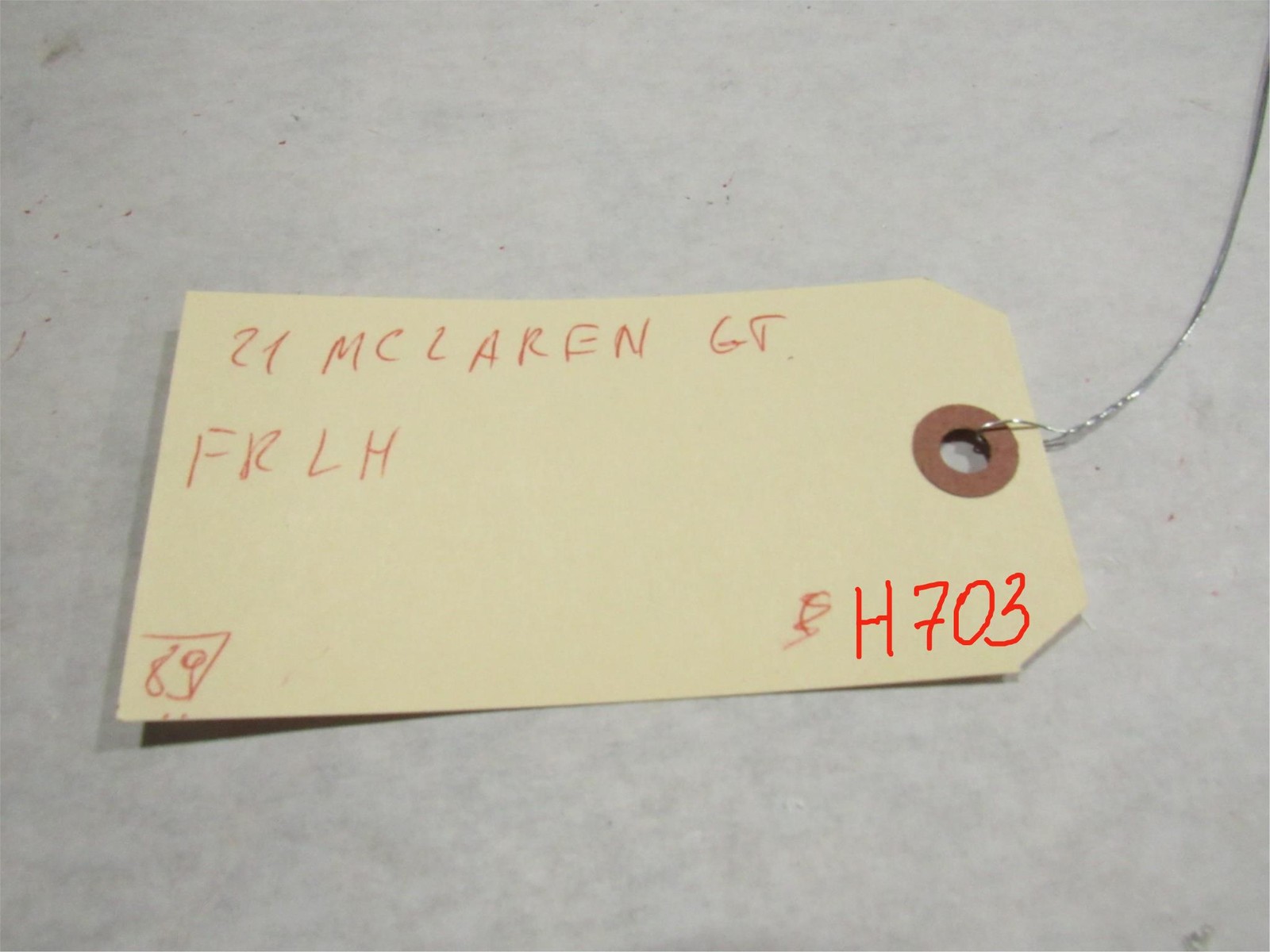20-23 McLaren GT 2021 Front Left Driver A Pillar Cover Panel Trim |:Y