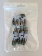 10 NEW PREMIUM MULTI RING IRON FERRULES .355 X.1.25"Gray,w/gold, Green,blk Rings