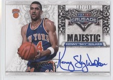2013-14 Panini Crusade Majestic Marks 182/199 Kenny Walker Sky #47 Auto 2b2
