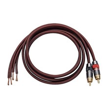 JORZOR Audiophile Hi-Fi 14 Gauge OFC Speaker Cable with RCA 5M 16.5FT , Black