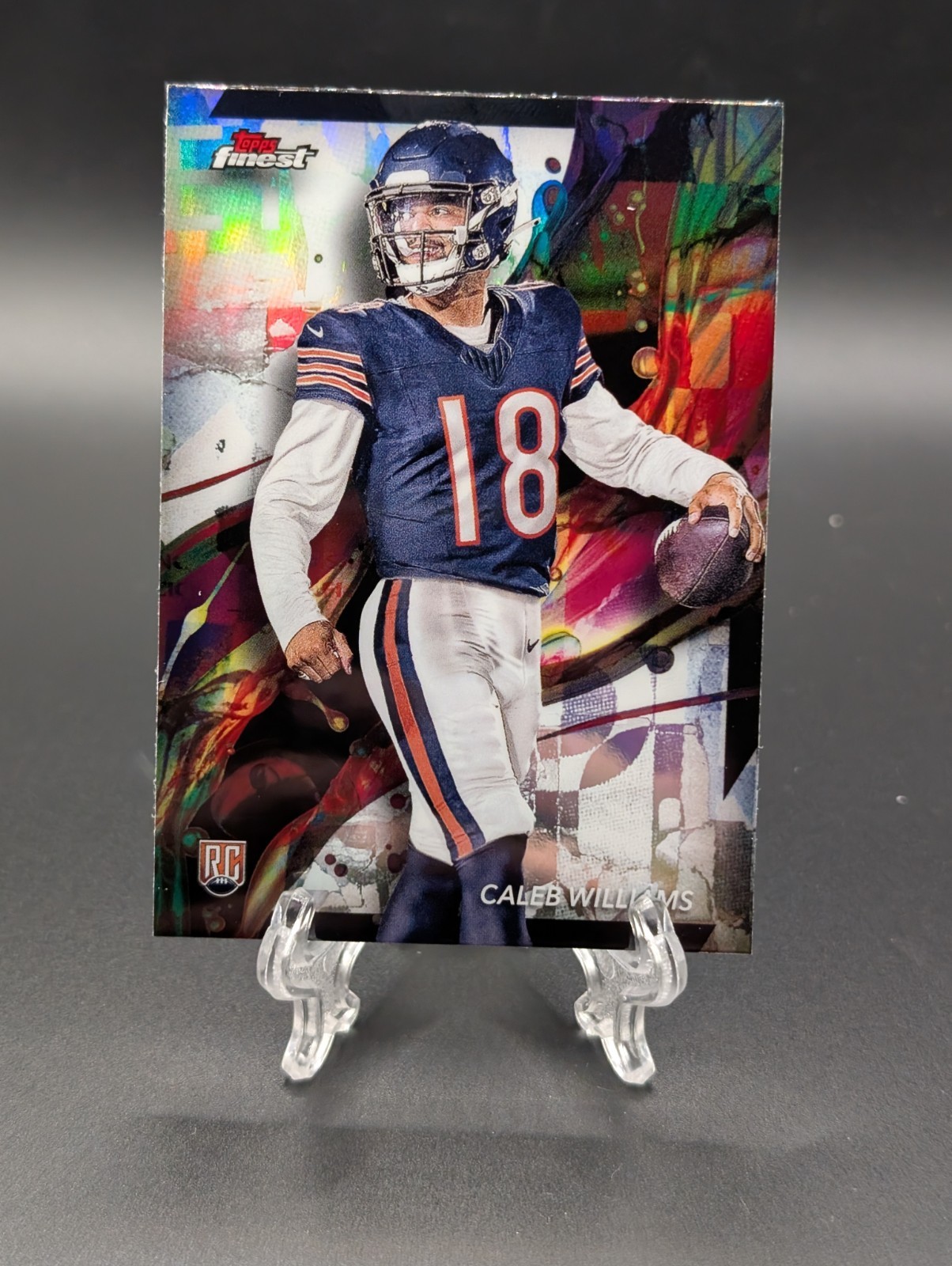 2024 Topps Finest - Common Caleb Williams #61 Refractor (RC)