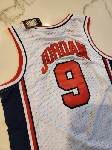 Mitchell & Ness 🔥 Michael Jordan 🔥 1992 Dream Team Barcelona Olympics Men's LG - Picture 12 of 16