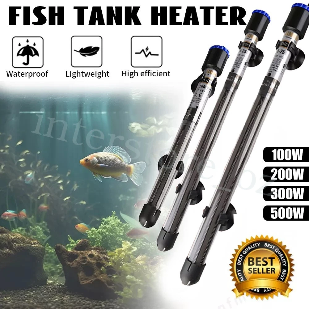 Aquarium Heater Submersible Fish Tank Auto Water Thermostat Heating Rod AU STOCK