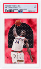 1995 Skybox E-Xl Antonio Mcdyess Natural Born Thrillers #2 PSA 7 Rookie RC