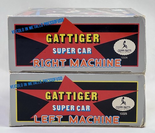 Super Voiture Gattiger Combination Go Deluxe Dx Die-Cast Ceppiratti Vintage 80 - Photo 7 sur 20