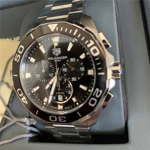 Tag Heuer Aquaracer CAY111A 43 mm Black Dial