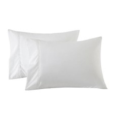 Pillowcases Set of 2 100 Egyptian Cotton Pillow Cases 2, 20 26 Standard White