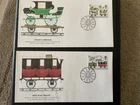 Great Britain 1980 #904-908 Rocket Locomotive - 5 Fleetwood FDCs