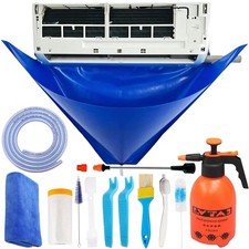 Oiktylr 13Pcs Mini Split Cleaning Kit Bag with 2L High Pressure Sprayer, Air ...