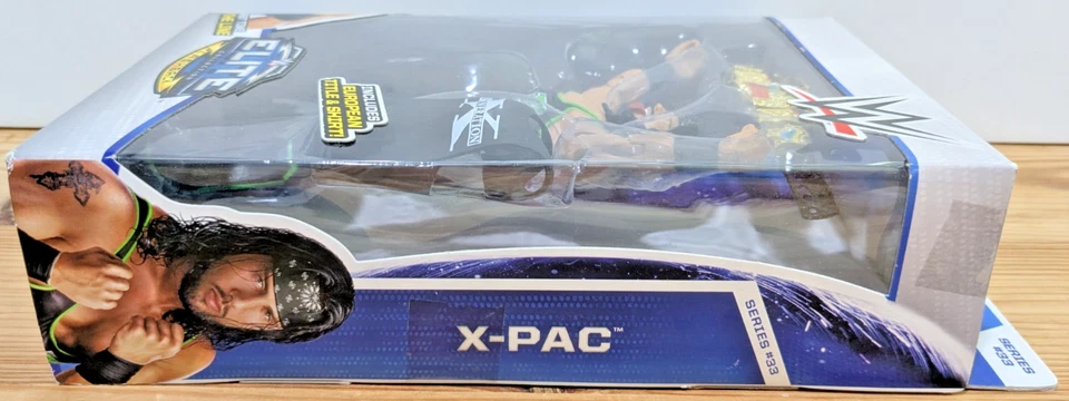 WWE 精英闪光 X-PAC 第一次在线欧洲标题系列 33 美泰 2014 — 第 3/4 张图片